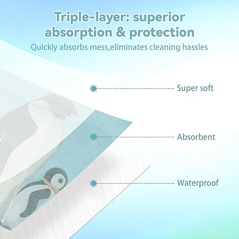 10 Pcs Disposable Bibs, Individually Packaged with Catcher and Leakproof Liner for Toddler Feeding, Baby Travel Essential